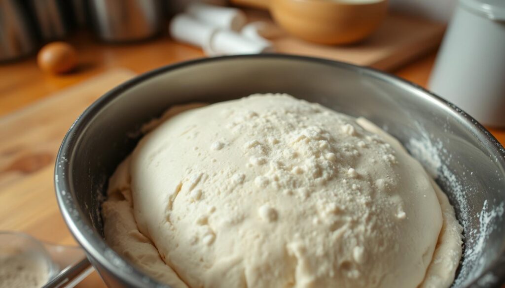 dough rising