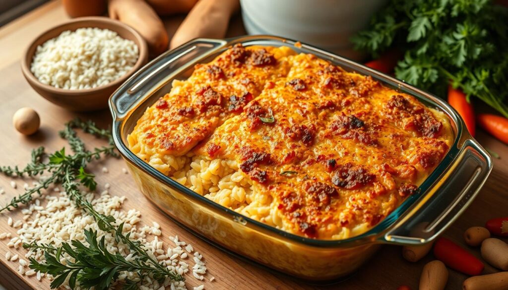 Old Fashioned Chicken and Rice Casserole Recipe